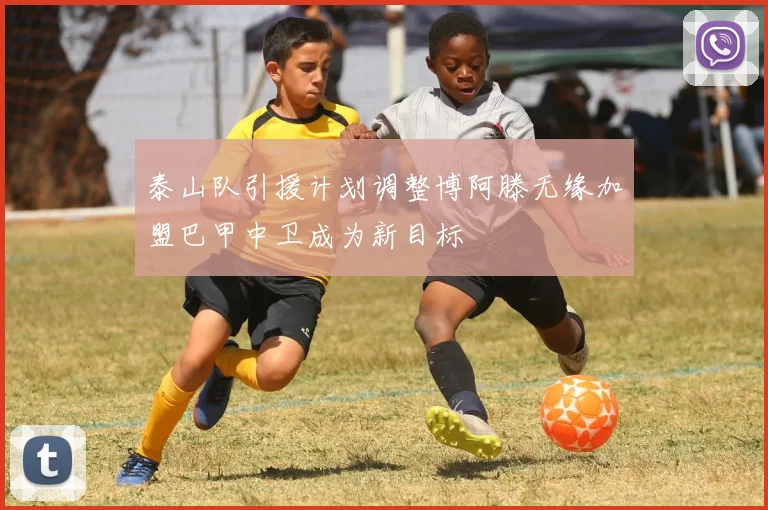 泰山队引援计划调整博阿滕无缘加盟巴甲中卫成为新目标
