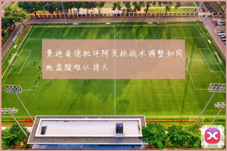 费迪南德批评阿莫林战术调整如同轮盘赌难以持久